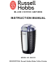 Russell Hobbs RHCG2 Instruction Manual