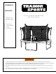 Trainor Sports 18201920150US Owner's Manual