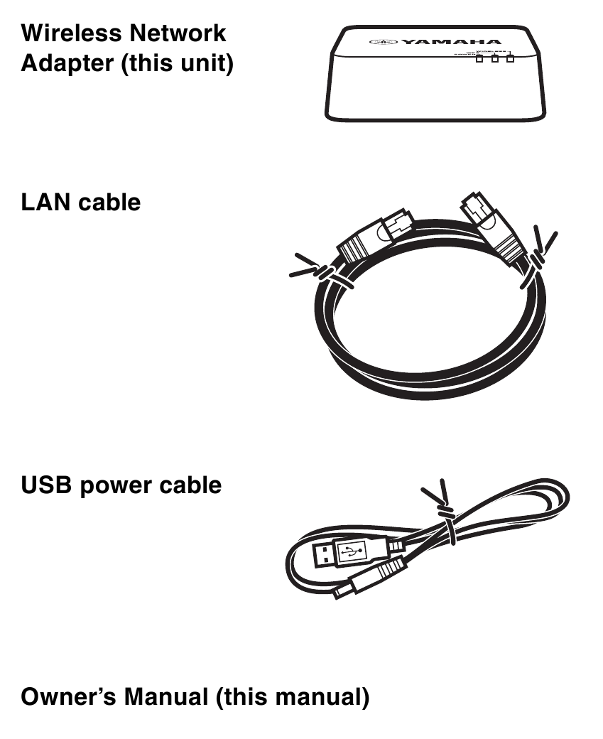 Yamaha YWA10 Wireless Network Adapter Manual ManualsLib