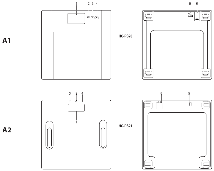 König HC-PS20, HC-PS21 - Body Scale Manual | ManualsLib