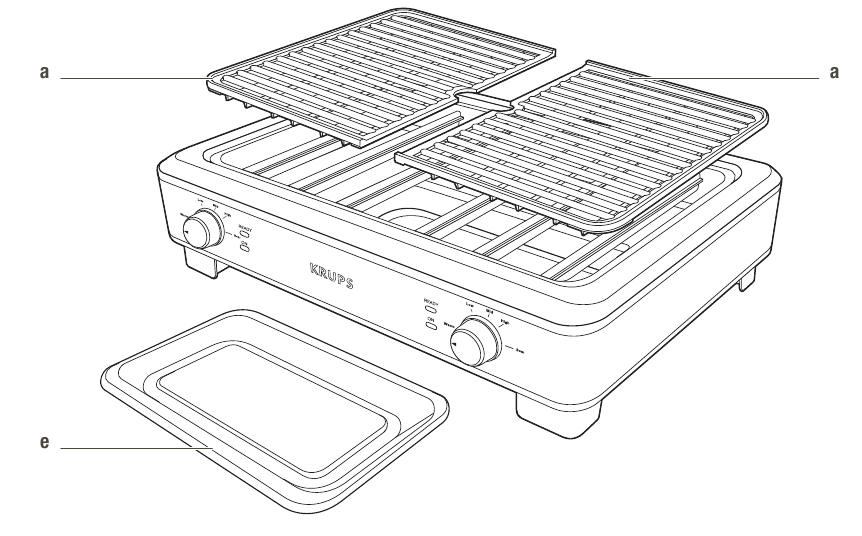 KRUPS PG760851 Smokeless Indoor Electric Grill Manual ManualsLib