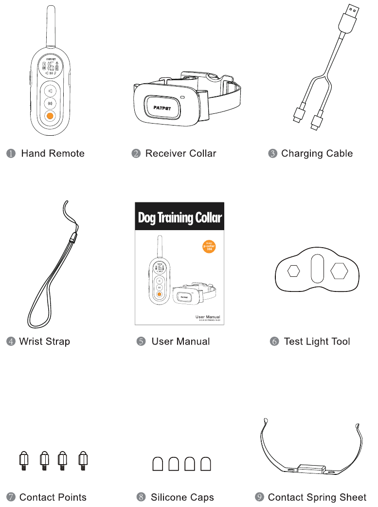PATPET pcollar 356 Dog Training Collar Manual ManualsLib