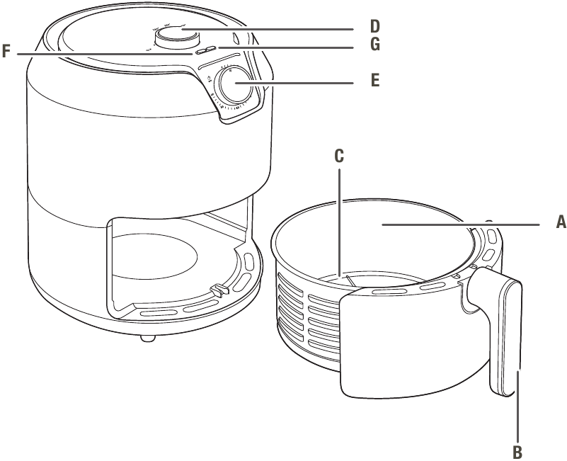 KRUPS EY201 XL Air Fryer 4.2L Manual ManualsLib