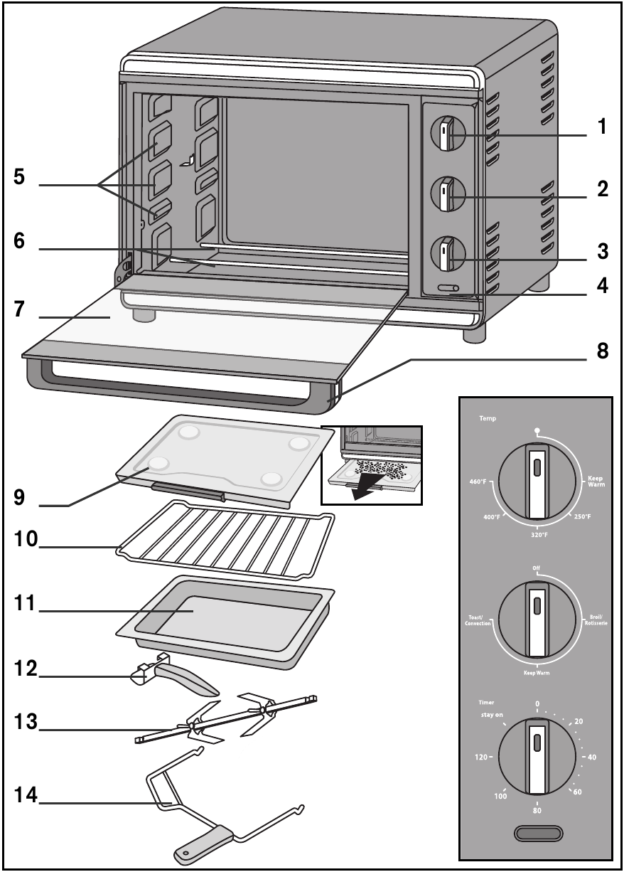 KRUPS TO740D50 Convection Oven Manual ManualsLib