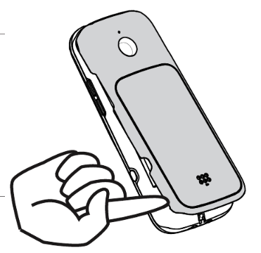 caseroxx Flipcase pour Doro 1360/1361 / 1362, Étui de téléphone Portable (Flipcase de Coloris