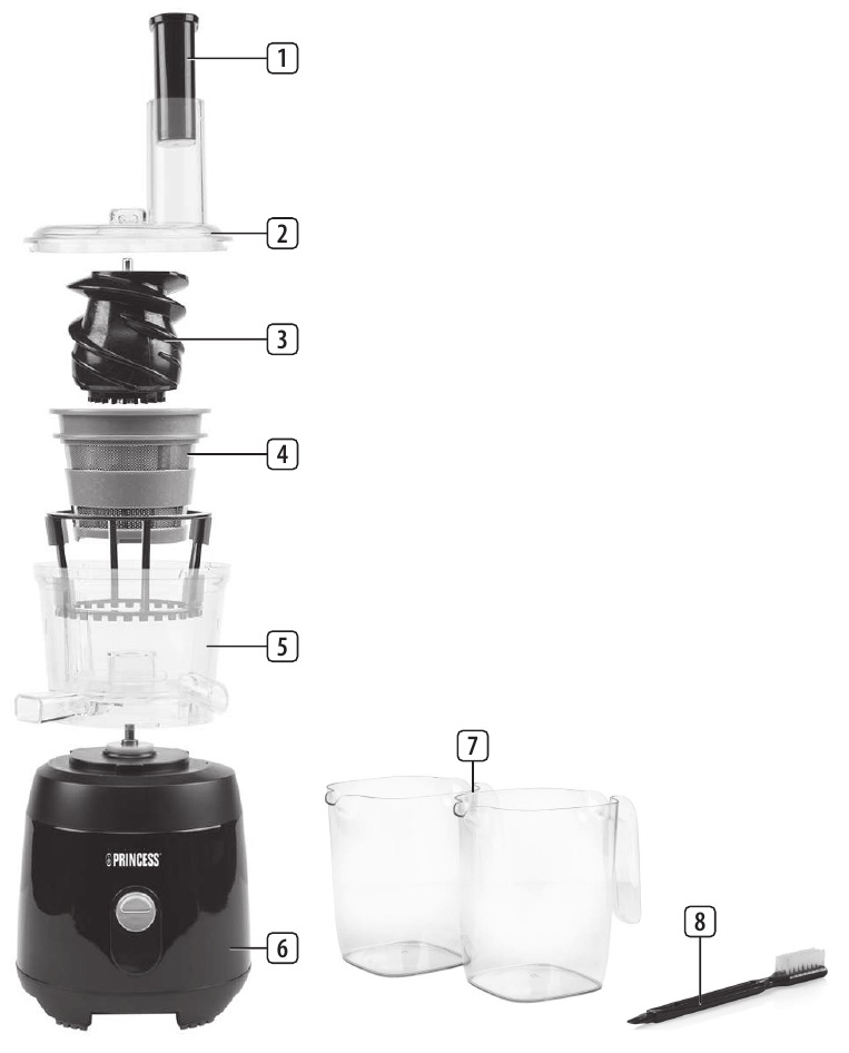 Princess Slow Juicer Manual ManualsLib