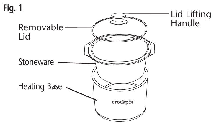 Crock-Pot SCR151-BP-BR - 1.5-Quart Slow Cooker Manual | ManualsLib