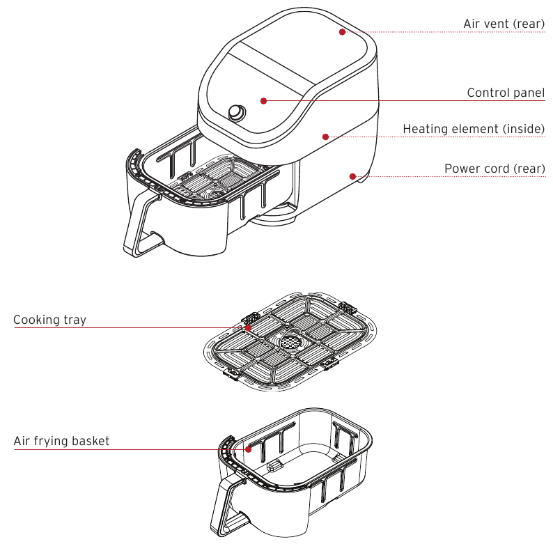 Instant Pod VORTEX SLIM 6quart Air Fryer Manual ManualsLib
