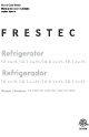 FRESTEC FR 1202 Use & Care Manual