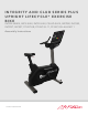 Life Fitness INTEGRITY PLUS UPRIGHT LIFECYCLE Series Assembly Instructions Manual