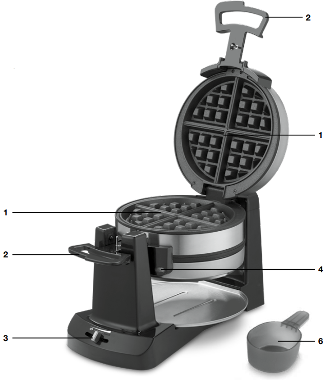 Cuisinart WAFF40 Series Double Belgian Waffle Maker Manual ManualsLib