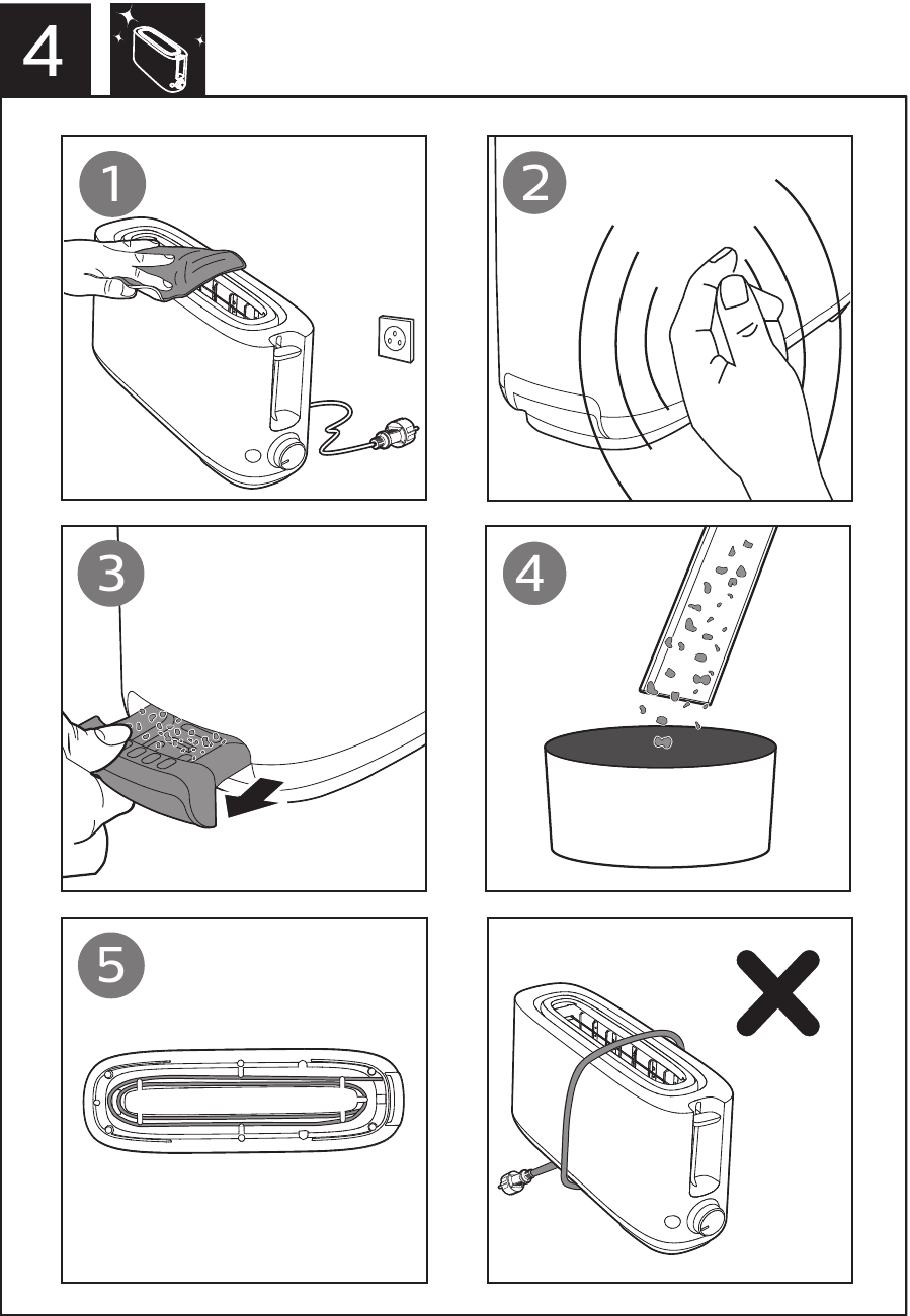 Philips HD2590, HD2591 Toasters Manual ManualsLib