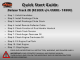 Ariens Deluxe Track 28 Quick Start Manual