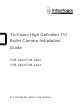 United Technologies interlogix TruVision TVB-4402 Installation Manual