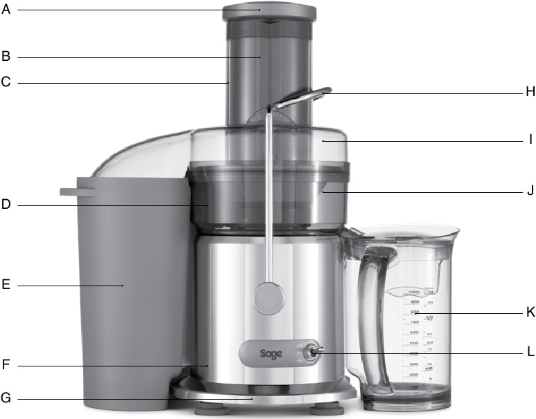 Sage the Nutri Juicer BJE410 / SJE410 Juicer Manual ManualsLib