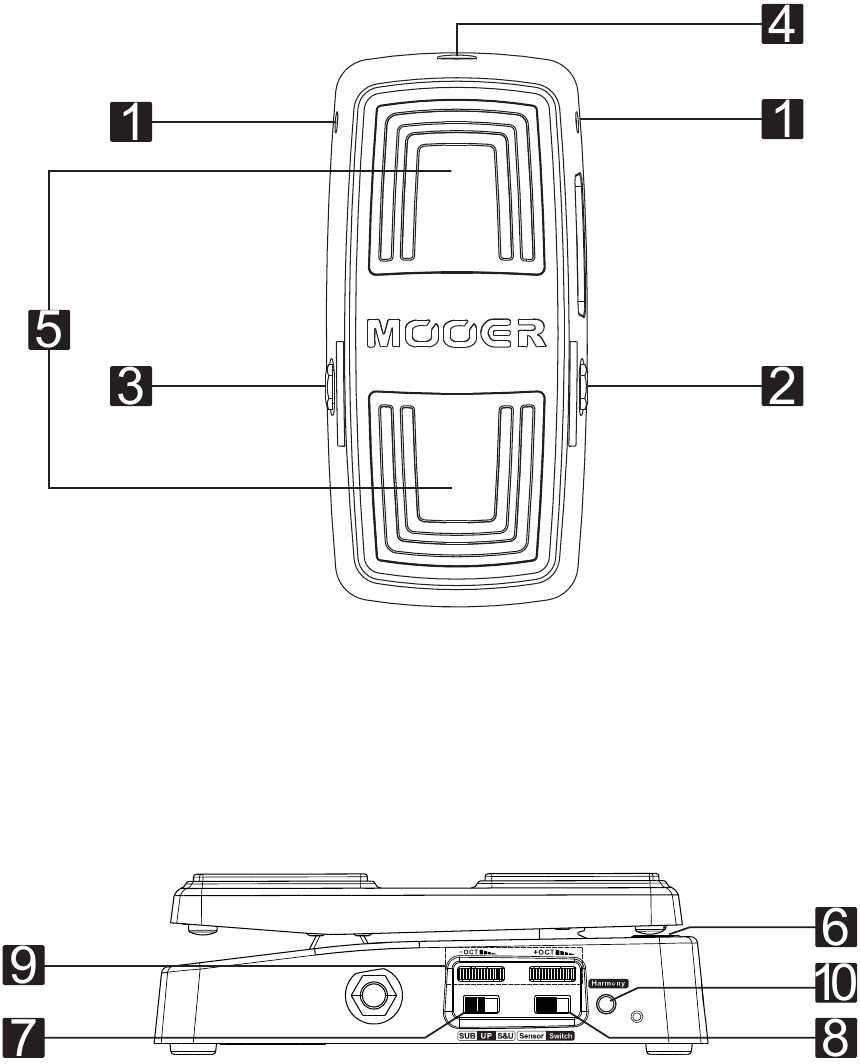 Mooer PITCH STEP Pitch Shifting And Harmony Pedal Manual ManualsLib
