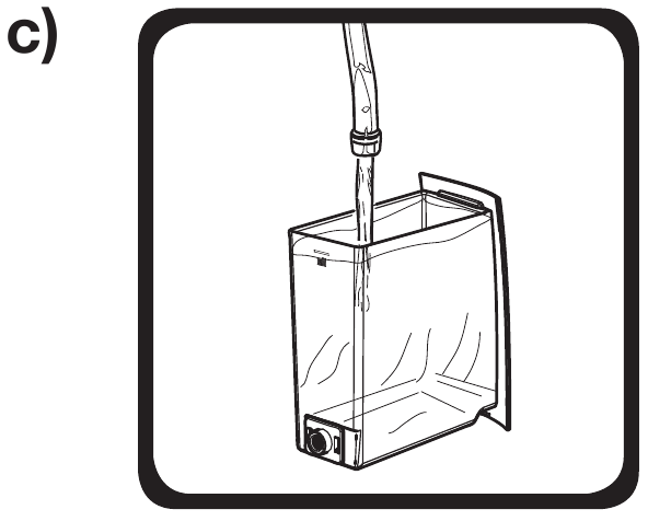 Preparing the water ilter cartridge - Step 3