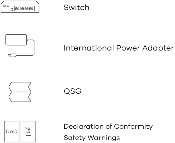 Zyxel XGS1210-12 - 12-Port Web-Managed Switch Quick Start Guide ...