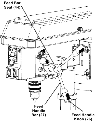 Bauer 22201E-B, 58782 - 10 In. 5-Speed Bench Drill Press Manual ...