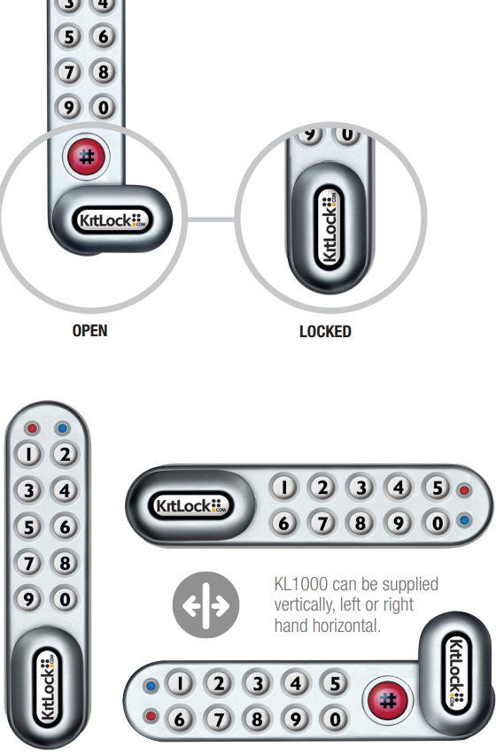 KitLock KL1000 Lock Manual ManualsLib