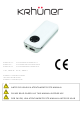 KRHÜNER 37219 Instruction Manual
