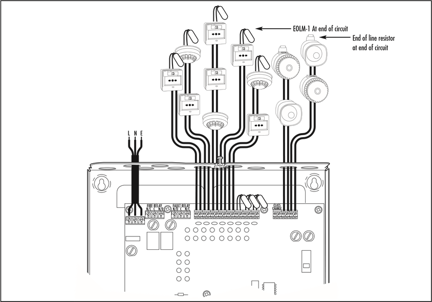 Eaton 4200 Series 8 Zone Version Fire Panel Installation Manual