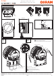 Osram Traxon e:cue Allegro Washer AC Static White Mounting Manual