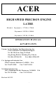 Acer Dynamic 1990S Operation Manual