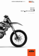 KTM 250 XC-F 2021 Setup Instructions