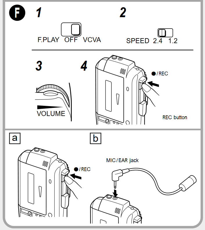 OLYMPUS Pearlcorder J500, Pearlcorder J300 Cassette Player Manual