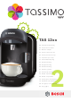 Bosch TASSIMO VIVY TAS 12 Series Instruction Manual