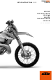 KTM 250 EXC SIX DAYS 2023 Setup Instructions