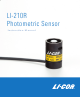 LI-COR LI-210R Instruction Manual