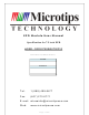 Microtips Technology DEPG0750RWU790F30 User Manual