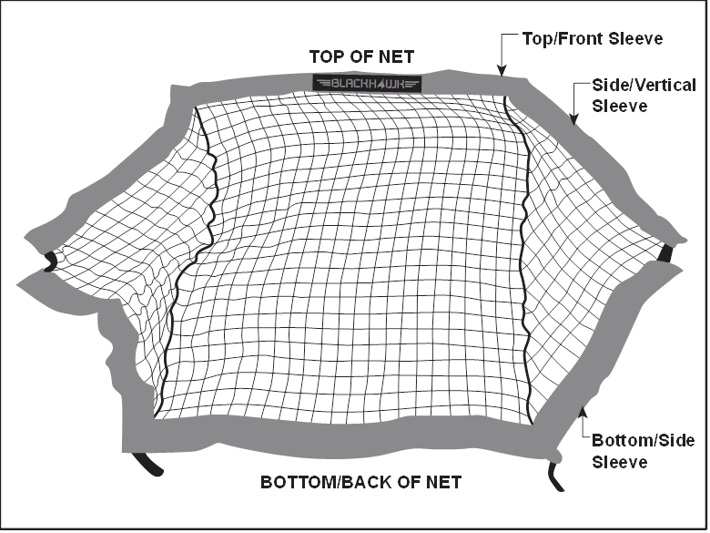 Franklin 30091, 30092 Blackhawk Fiberglass Soccer Goal Assembly