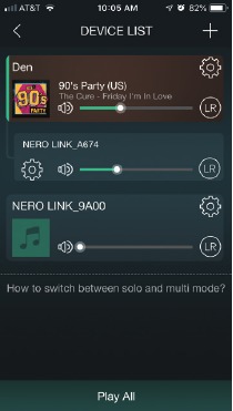 Nero Stream XD2 400W App Control Amplifier
