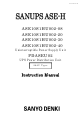 Sanyo Denki SANUPS ASE10S1HU002-08 Instruction Manual