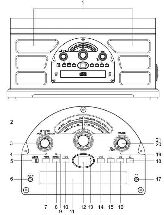 Crosley Cr7021a - Rochester Entertainment Center Manual 