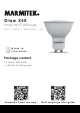 Marmitek Glow XSE GU10 Quick Start Manual