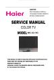 Haier NS-CL15C Service Manual