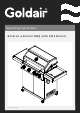 Goldair Antares GBQ275 Operating Instructions Manual