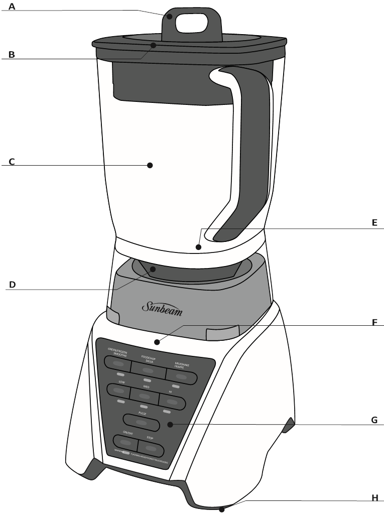 Sunbeam PB8080 TwoWay Blender Manual ManualsLib