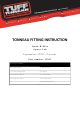 Tuff Tonneaus 11303 Fitting Instruction