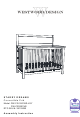 Westwood Design STARRY DREAMS DW-CR-3201NR-LGY Assembly Instruction Manual