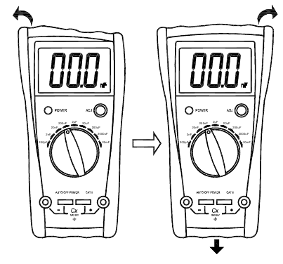 Victor VC6243 - Digital LC Meter Manual | ManualsLib