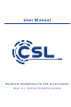 CSL 302542 User Manual