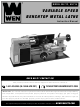 Wen ML712 Instruction Manual