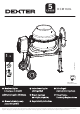 Dexter Laundry DCM160L Manual