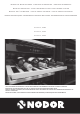 NODOR Vinoteca V61B Instruction Manual