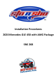 STO N SHO SNS 268 Installation Procedures Manual